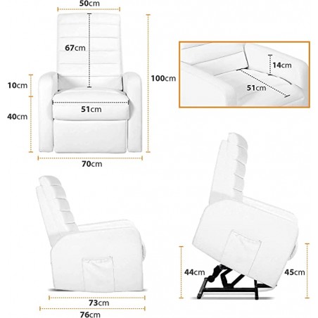 Sillón Masaje Vida10 Levanta-Personas