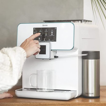 Cafetera Cecotec Megautomática Cumbia Power Matic-ccino 9000 Serie Bianca