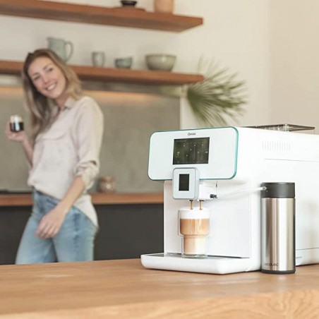 Cafetera Cecotec Megautomática Cumbia Power Matic-ccino 9000 Serie Bianca