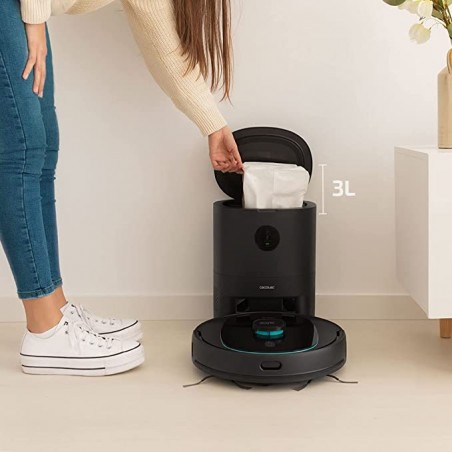 Cecotec Base de Autovaciado Conga Home 5000. Compatible con Conga 5290