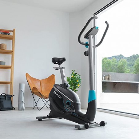Cecotec Bicicleta Estática DrumFit Cycle 9000 Talos. Resistencia Magnética