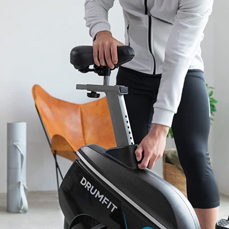 Cecotec Bicicleta Estática DrumFit Cycle 9000 Talos. Resistencia Magnética