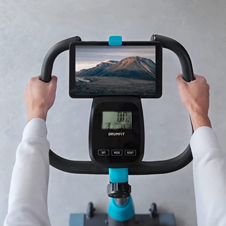 Cecotec Bicicleta Estática DrumFit Cycle 9000 Talos. Resistencia Magnética