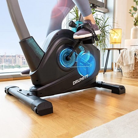 Cecotec Bicicleta Estática DrumFit Cycle 6000 Pegasus. Resistencia Magnética