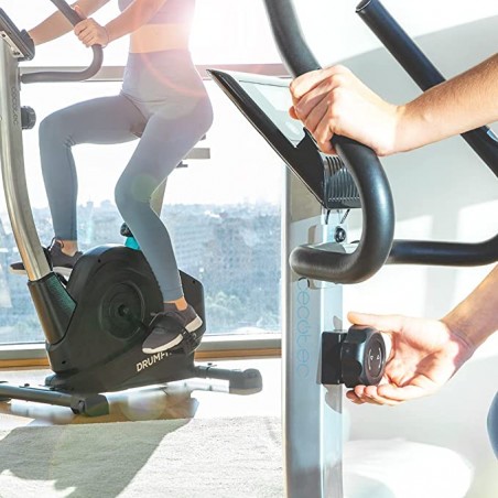 Cecotec Bicicleta Estática DrumFit Cycle 6000 Pegasus. Resistencia Magnética