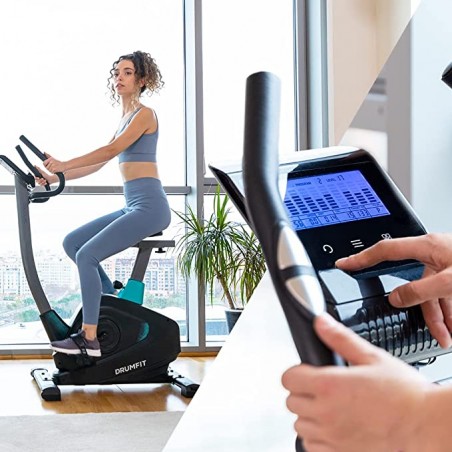 Cecotec Bicicleta Estática DrumFit Cycle 6000 Pegasus Pro. Resistencia Magnética