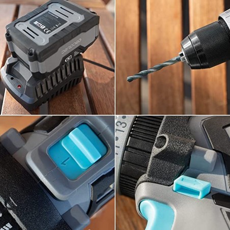 Cecotec Taladro CecoRaptor Perfect ImpactDrill 4020 Brushless Ultra