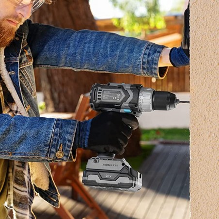 Cecotec Taladro de Batería CecoRaptor Perfect Drill 2020 Brushless Ultra