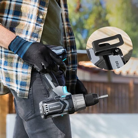 Cecotec Taladro de Batería CecoRaptor Perfect Drill 2020 Brushless Ultra