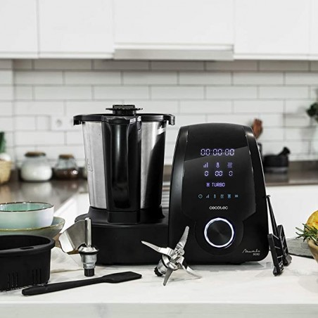 Cecotec Robot de Cocina Mambo 9090, con Jarra HABANA y Cuchara MamboMix