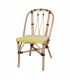 SILLA DE RATTÁN CALENKE AMARILLA