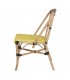 SILLA DE RATTÁN CALENKE AMARILLA