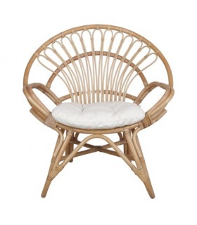 SILLA DE RATTÁN NATURAL CIRCLE