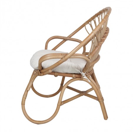 SILLA DE RATTÁN NATURAL CIRCLE