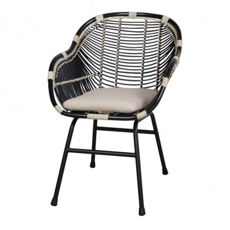 SILLA DE RATTÁN RAINBOW CONFORT