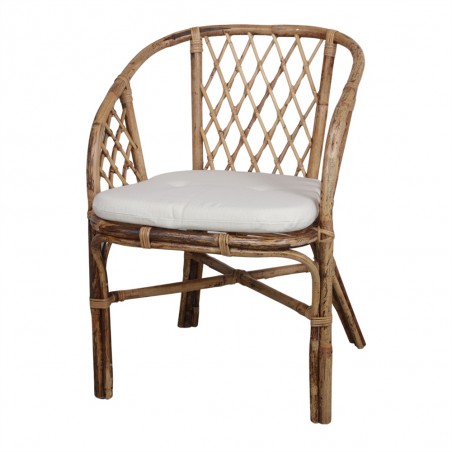 SILLA DE RATTAN SHIBORI