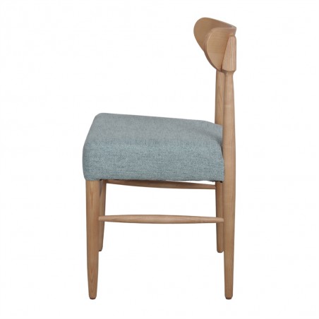 SILLA DE MADERA TAPIZADA SABINA