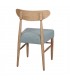 SILLA DE MADERA TAPIZADA SABINA