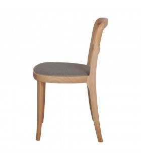 SILLA DE MADERA TAPIZADA DOUGLAS