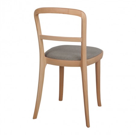 SILLA DE MADERA TAPIZADA DOUGLAS