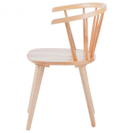 SILLA DE MADERA KRISE BARNIZ