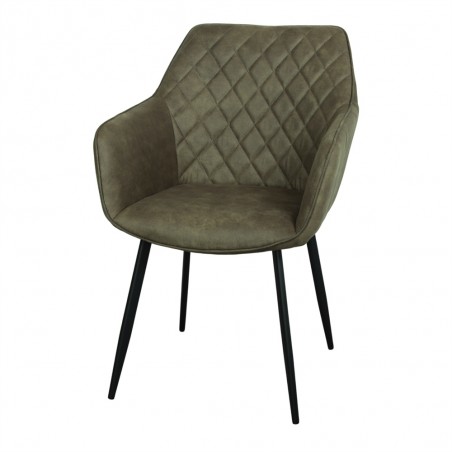 SILLA TAPIZADA COQUE