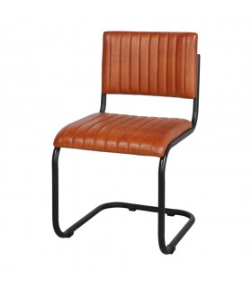 SILLA DE PIEL MOXIES