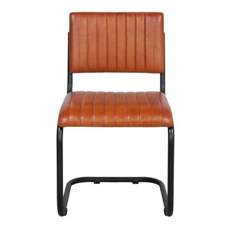 SILLA DE PIEL MOXIES