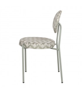 SILLA TAPIZADA CHARLOTTE HYDRO MOSS