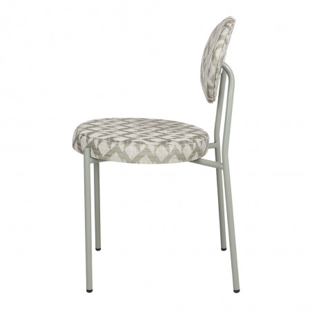 SILLA TAPIZADA CHARLOTTE HYDRO MOSS