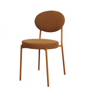 SILLA TAPIZADA CHARLOTTE CURLY