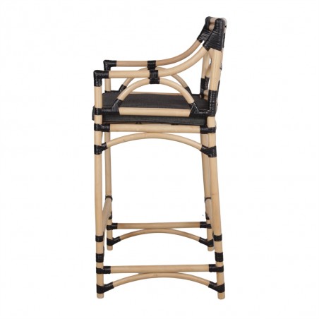 TABURETE ALTO DE RATTAN MILADY