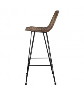 TABURETE ALTO DE RATTAN JASON