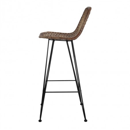 TABURETE ALTO DE RATTAN JASON