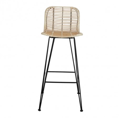 TABURETE ALTO DE RATTÁN DAISY