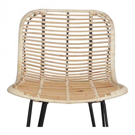 TABURETE ALTO DE RATTÁN DAISY