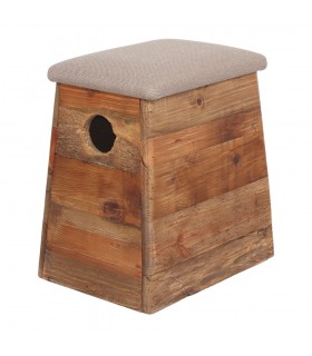 TABURETE DE MADERA LIVERPOOL