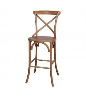 TABURETE ALTO DE MADERA GALES