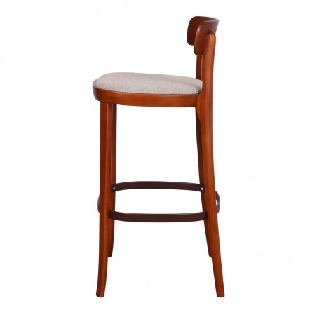 TABURETE ALTO DE MADERA TAPIZADO KRASNODAR