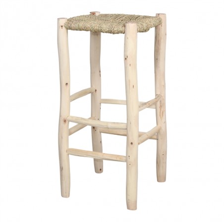 TABURETE ALTO DE MADERA TULANE