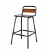 TABURETE ALTO METAL Y MADERA ANKARA