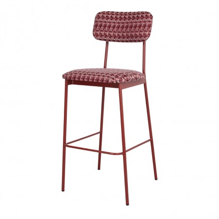 TABURETE ALTO TAPIZADO BILOXI CALEIDO