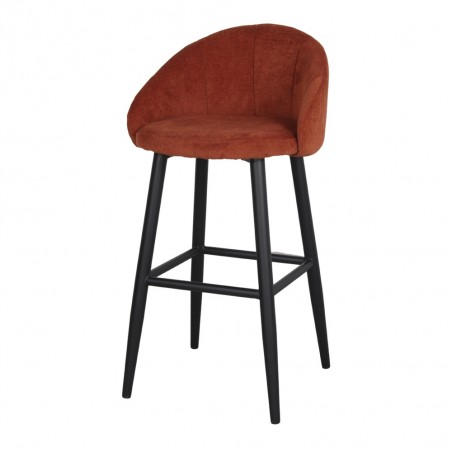 TABURETE ALTO TAPIZADO FLARY