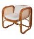 SILLÓN DE RATTÁN CUBE