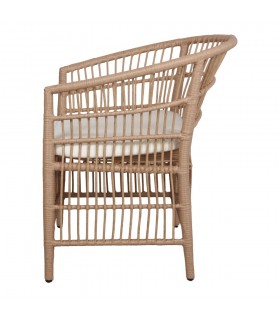 SILLÓN DE RATTÁN SINTÉTICO JEFFRY