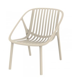 SILLÓN DE EXTERIOR APILABLE LUBINI