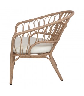 SILLÓN DE RATTÁN SINTÉTICO OGARO