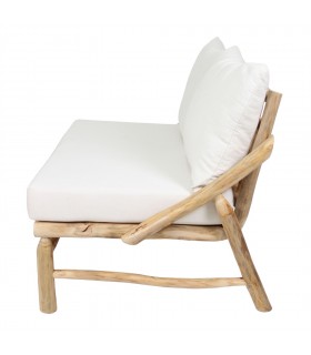 BANCO DE MADERA CON COJINES THAOLY