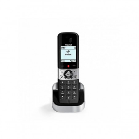 Teléfono inalámbrico DECT Alcatel F890 Voice Duo Negro/Plata