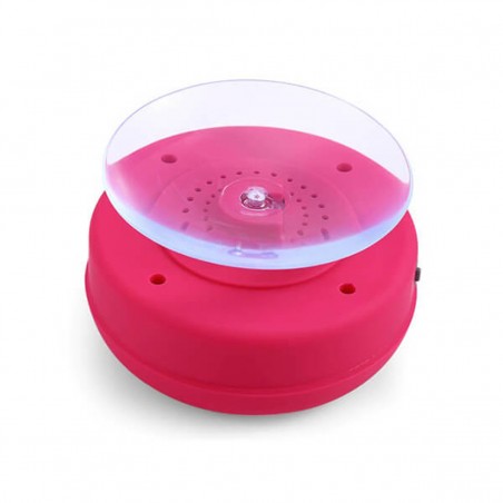 Altavoz para la Ducha Bluetooth Resistente al Agua con Manos Libres Rosa